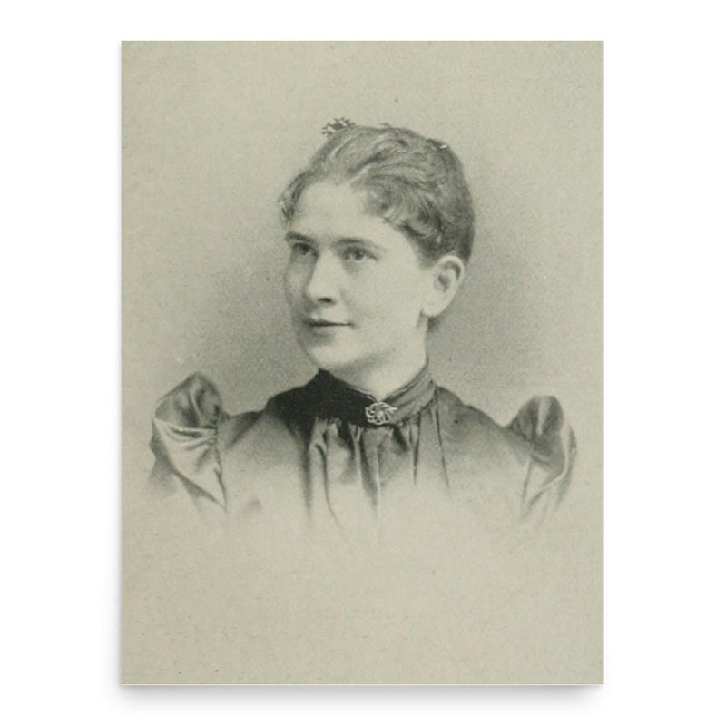 Florence Carpenter Ives poster print, in size 18x24 inches.