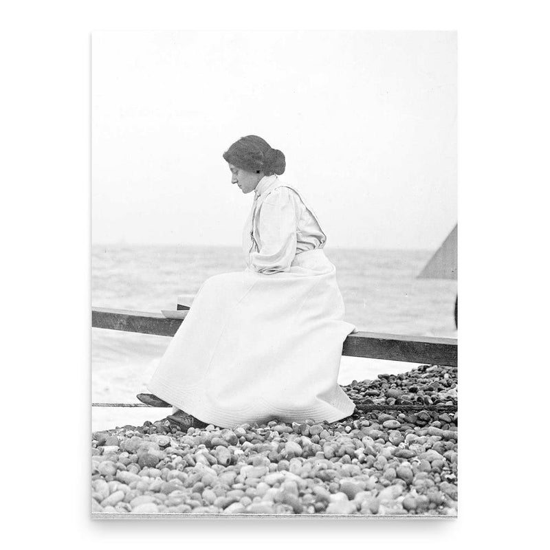 Florence Dugdale poster print, in size 18x24 inches.