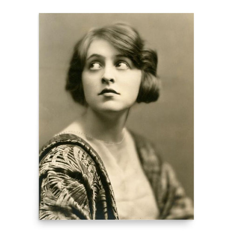 Florence Eldridge poster print, in size 18x24 inches.