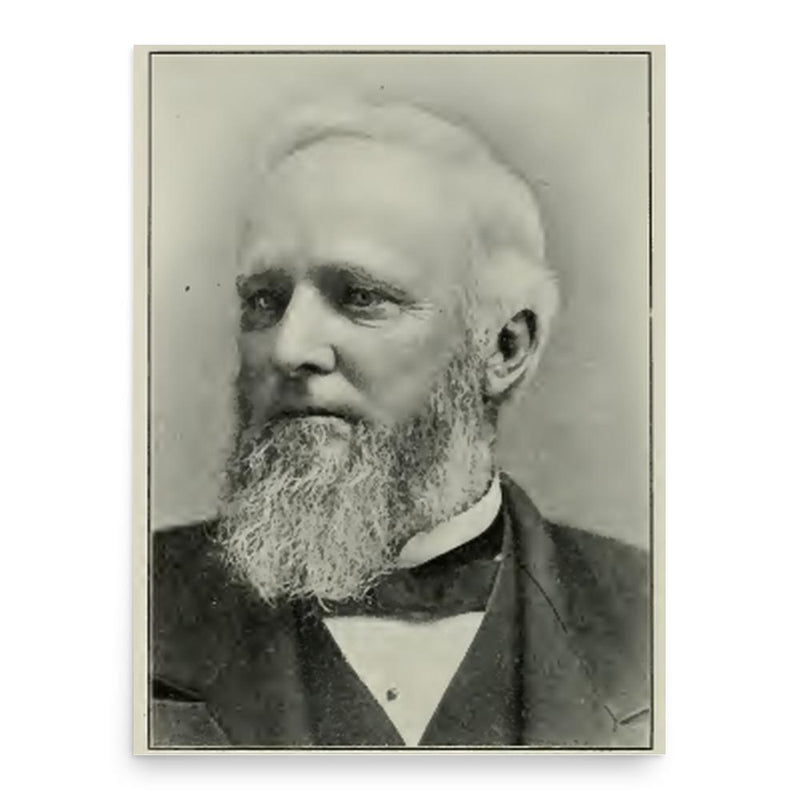 Florence Eugene Baldwin poster print, in size 18x24 inches.