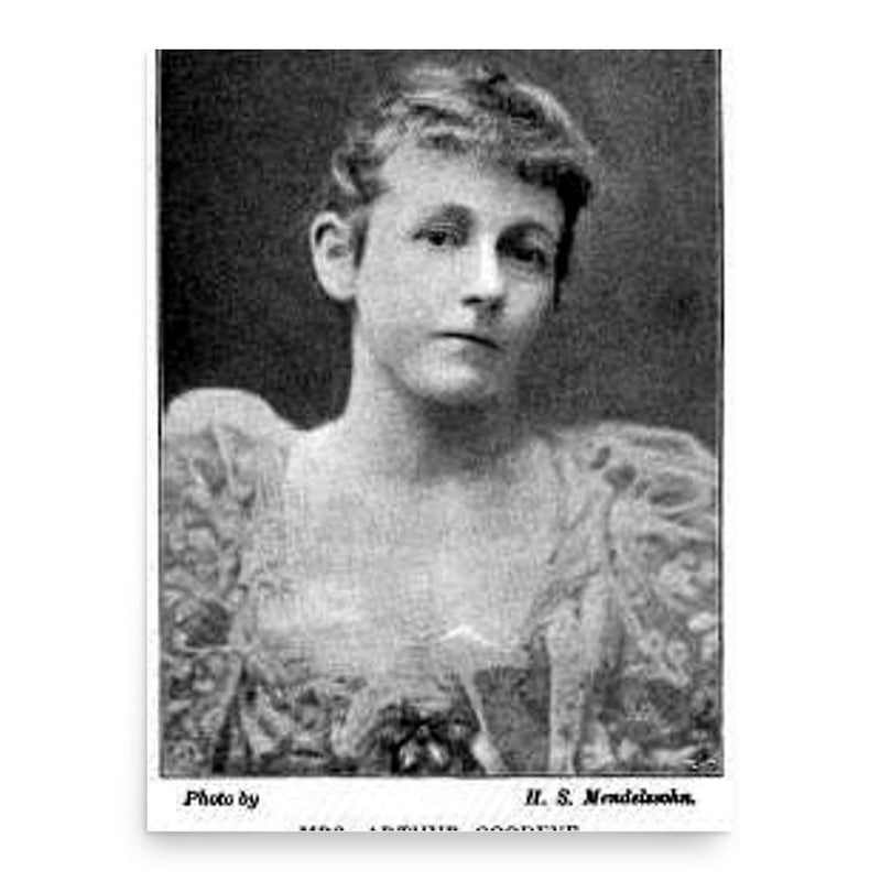 Florence Everilda Goodeve poster print, in size 18x24 inches.