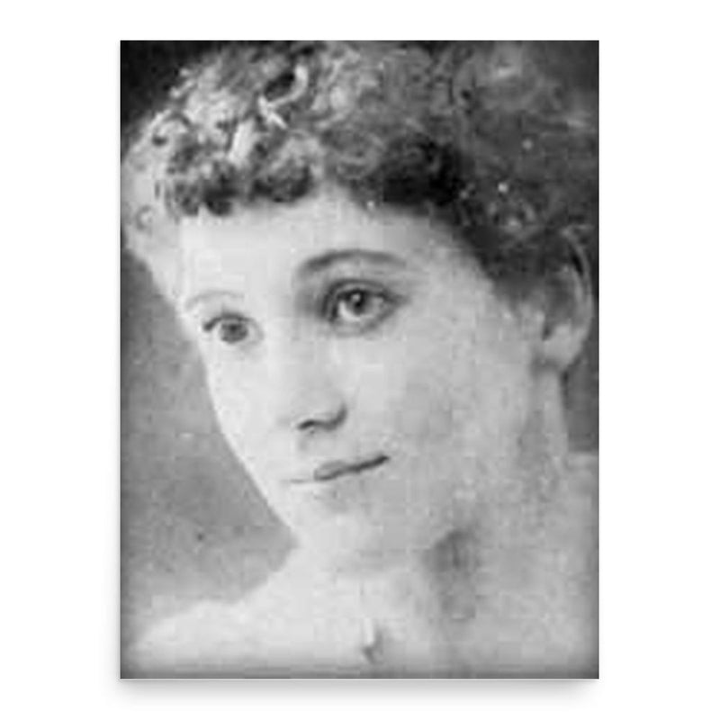 Florence Farr poster print, in size 18x24 inches.