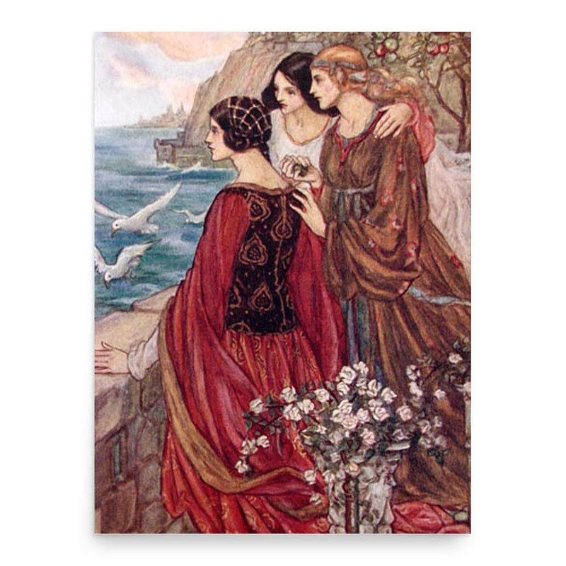 Florence Harrison poster print, in size 18x24 inches.