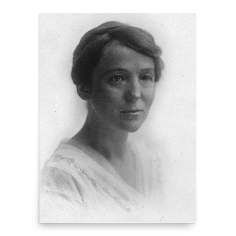 Florence Hedges poster print, in size 18x24 inches.