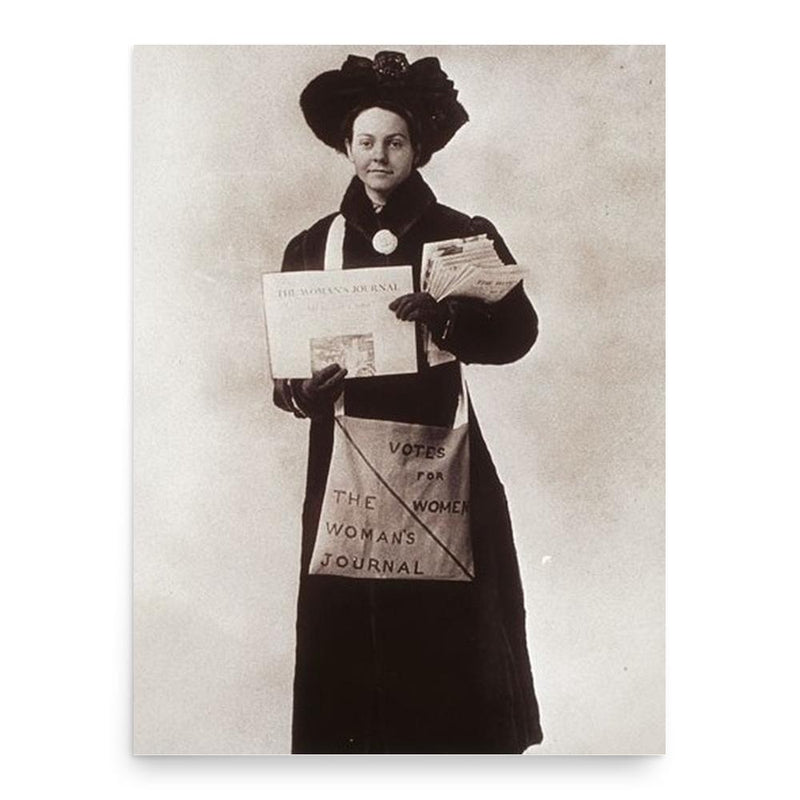 Florence Luscomb poster print, in size 18x24 inches.