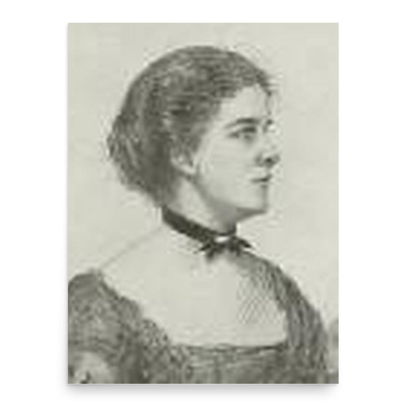 Florence MacKubin poster print, in size 18x24 inches.