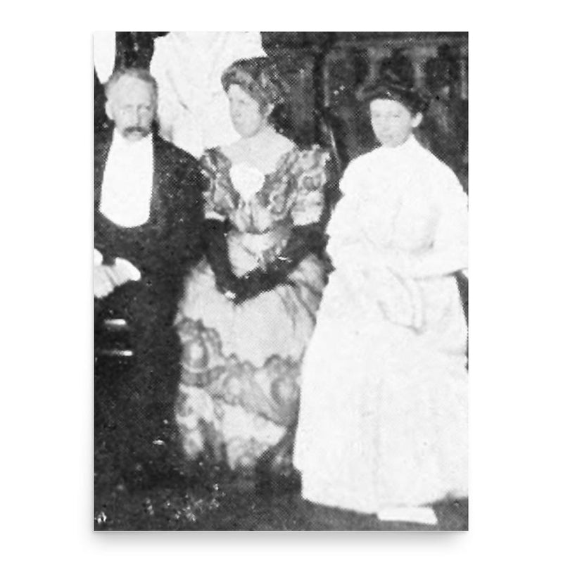 Florence Margaret Durham poster print, in size 18x24 inches.