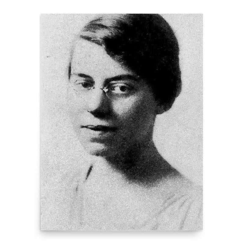 Florence Marie Mears poster print, in size 18x24 inches.