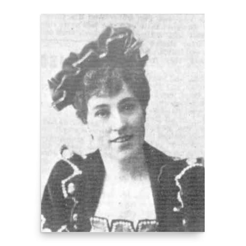 Florence Maude Young poster print, in size 18x24 inches.