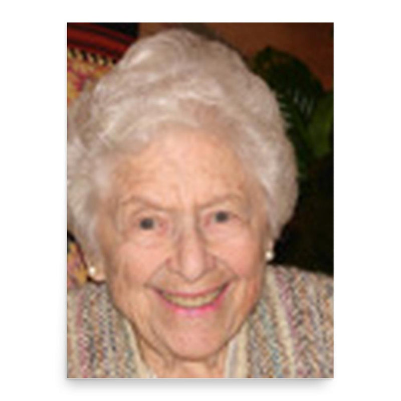 Florence Melton poster print, in size 18x24 inches.