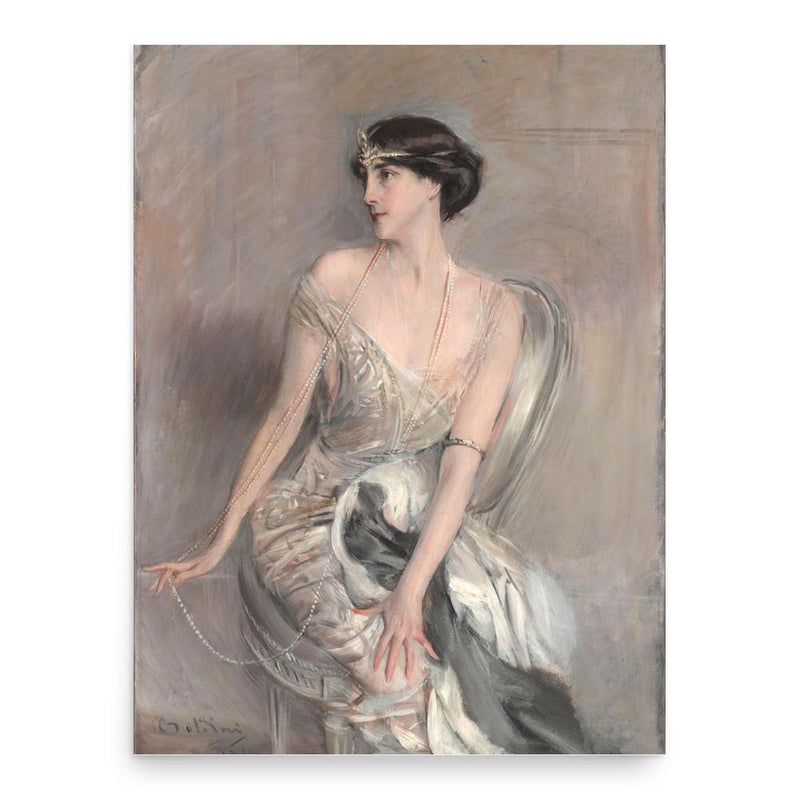 Florence Meyer Blumenthal poster print, in size 18x24 inches.