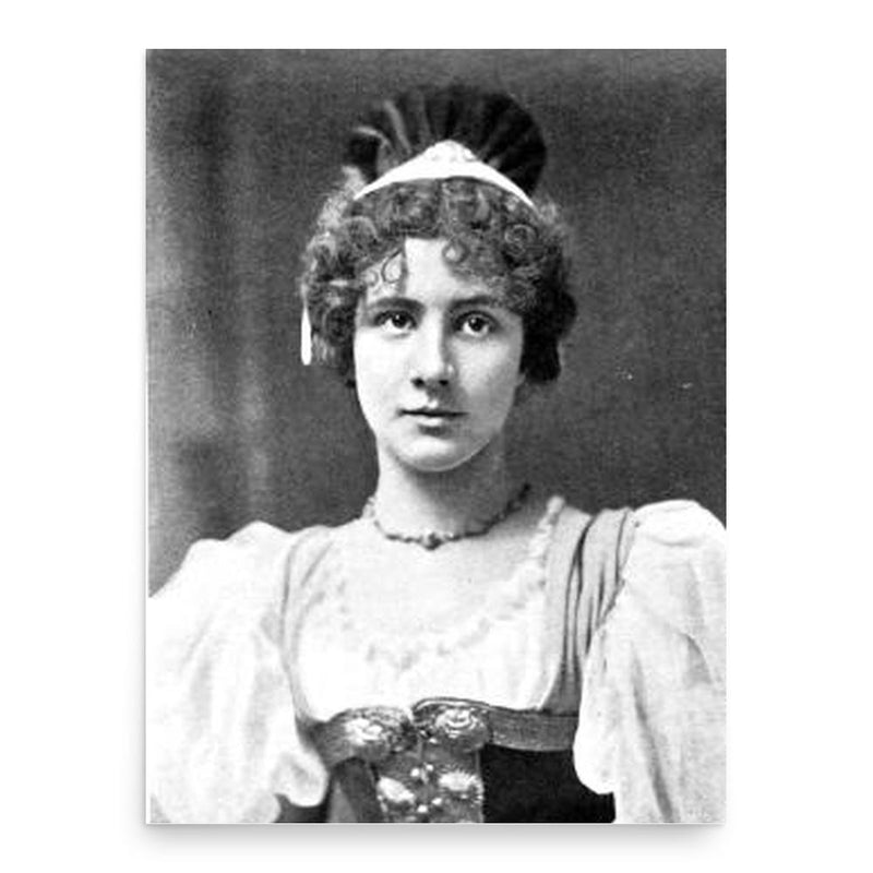 Florence Perry poster print, in size 18x24 inches.