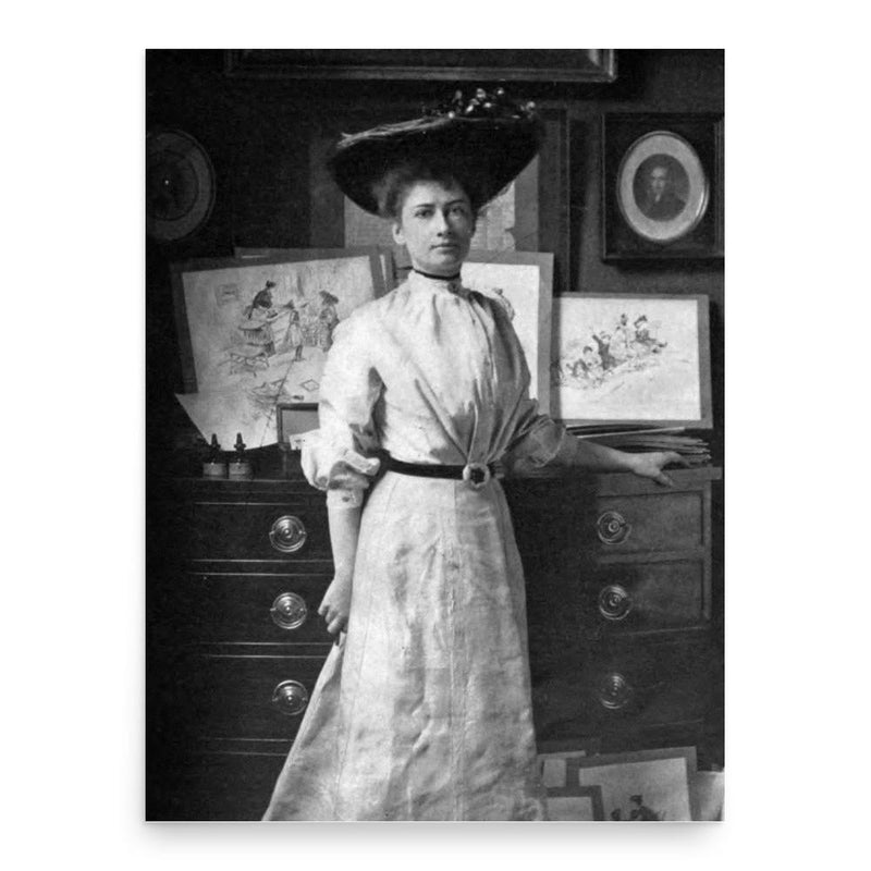 Florence Scovel Shinn poster print, in size 18x24 inches.