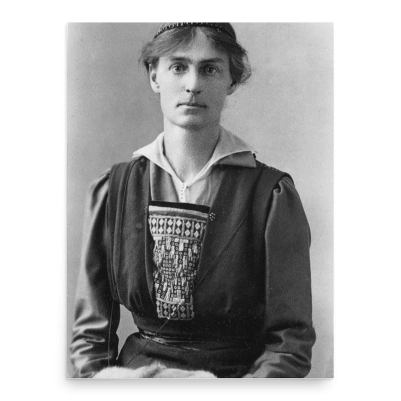 Florence Stawell poster print, in size 18x24 inches.