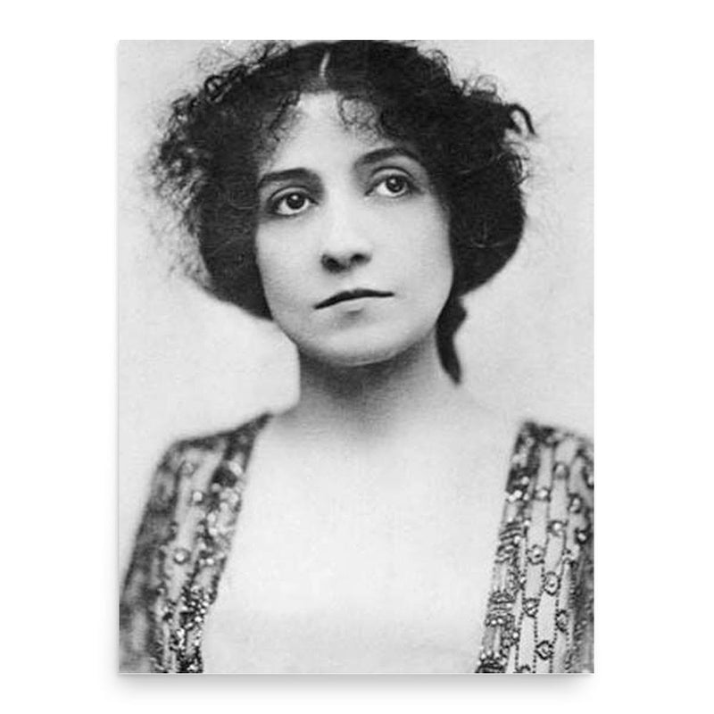 Florence Turner poster print, in size 18x24 inches.