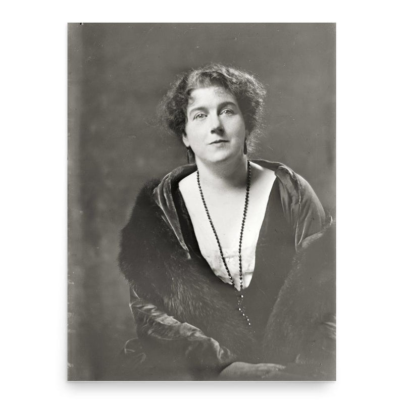 Florence Tyzack Parbury poster print, in size 18x24 inches.