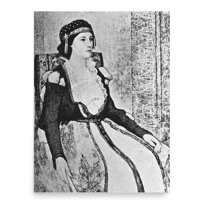 Florence Wolf Gotthold poster print, in size 18x24 inches.