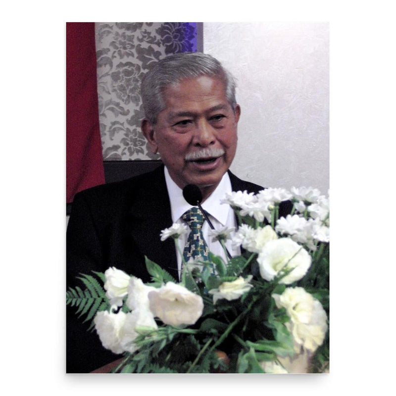 Florencio Campomanes poster print, in size 18x24 inches.