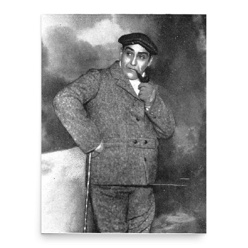 Florencio Parravicini poster print, in size 18x24 inches.