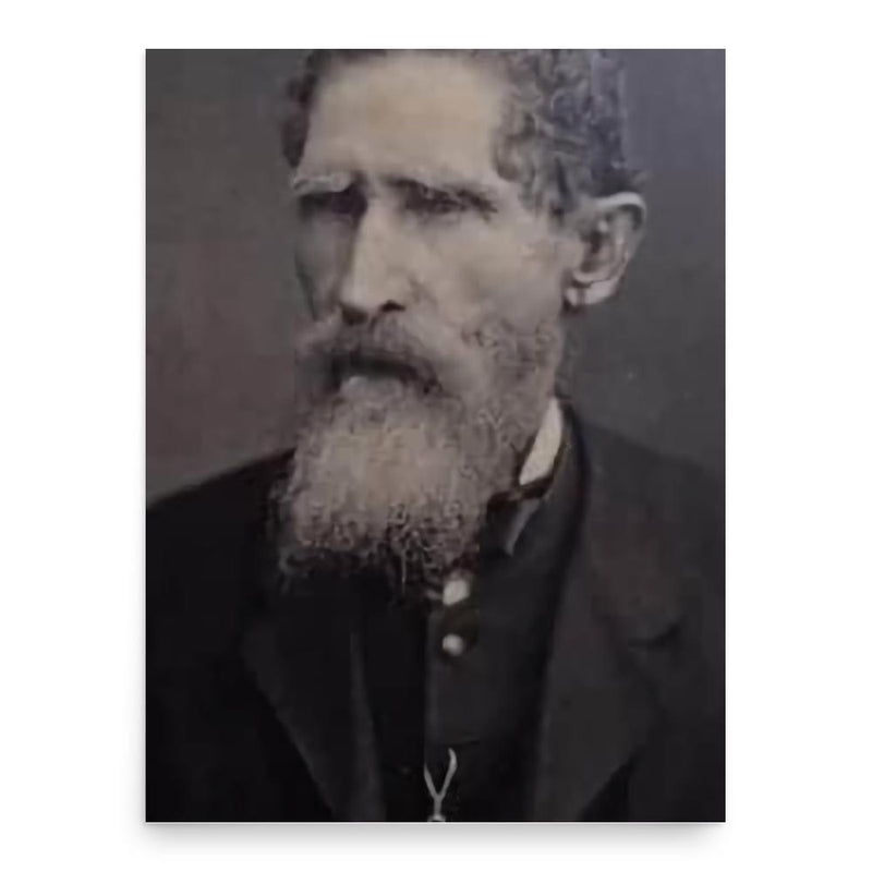 Florencio Xatruch poster print, in size 18x24 inches.