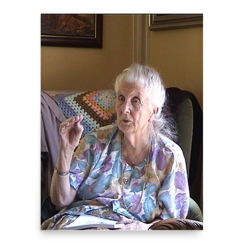 Florentine Rost van Tonningen poster print, in size 18x24 inches.