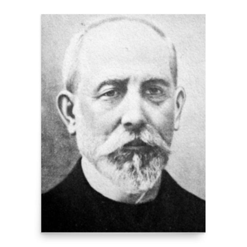 Florentino Ameghino poster print, in size 18x24 inches.