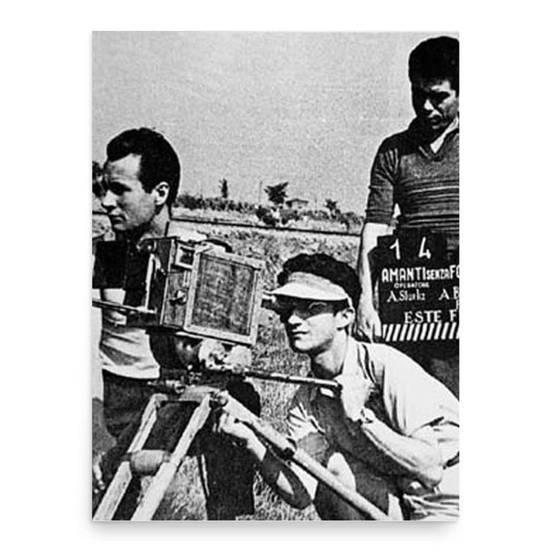 Florestano Vancini poster print, in size 18x24 inches.