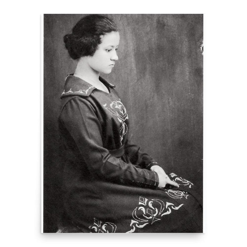 Florestine Perrault Collins poster print, in size 18x24 inches.