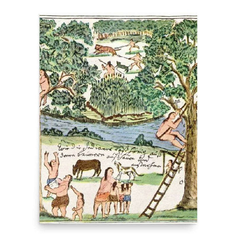 Florian Baucke poster print, in size 18x24 inches.