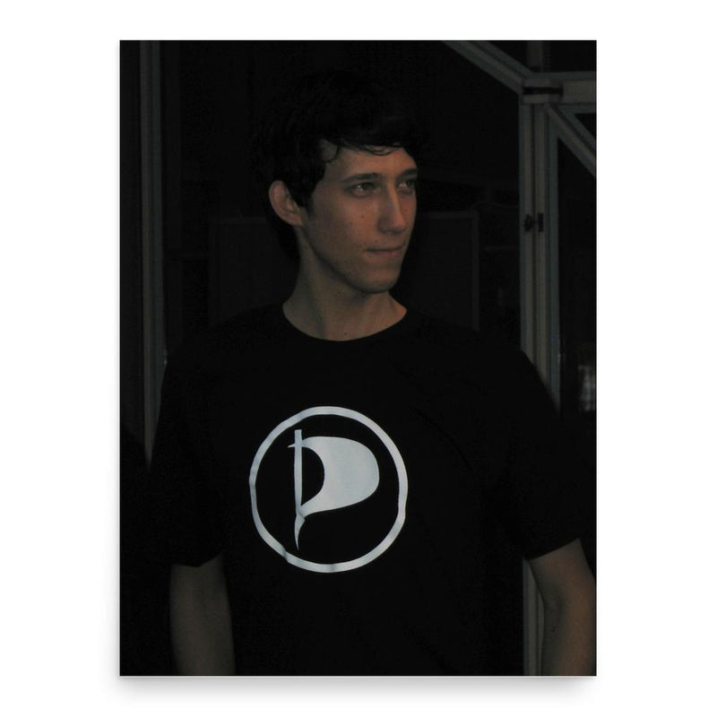 Florian Hufsky poster print, in size 18x24 inches.