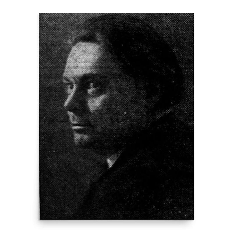 Florian Le Roy poster print, in size 18x24 inches.