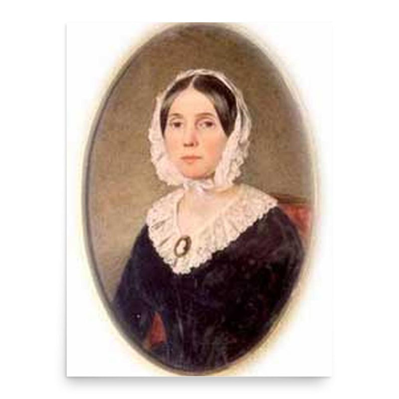 Floride Calhoun poster print, in size 18x24 inches.