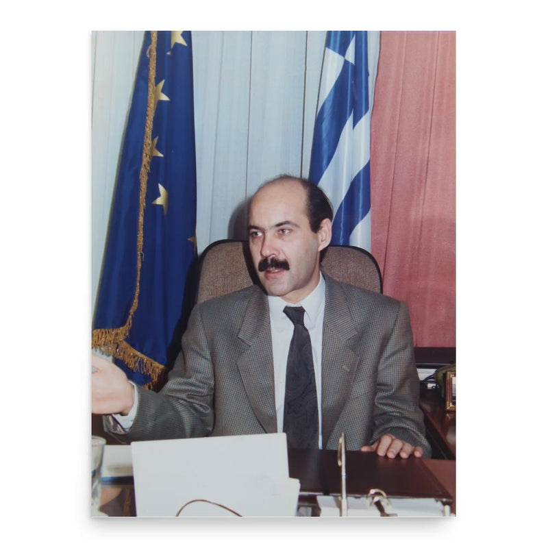 Floros Konstantinou poster print, in size 18x24 inches.