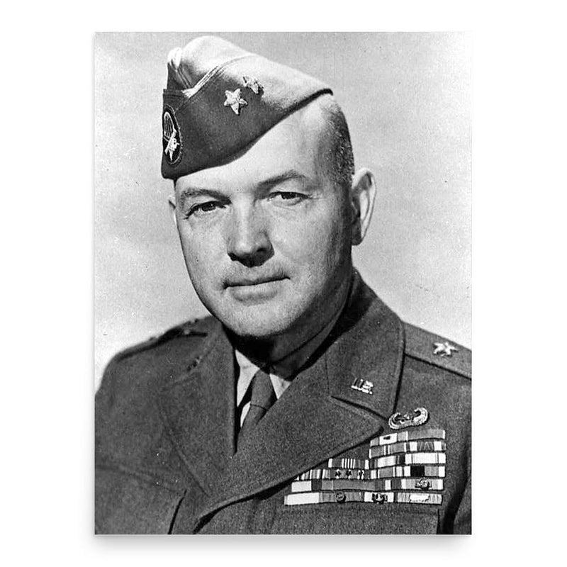 Floyd Lavinius Parks poster print, in size 18x24 inches.