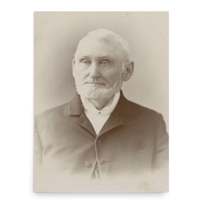 Floyd Perry Baker poster print, in size 18x24 inches.