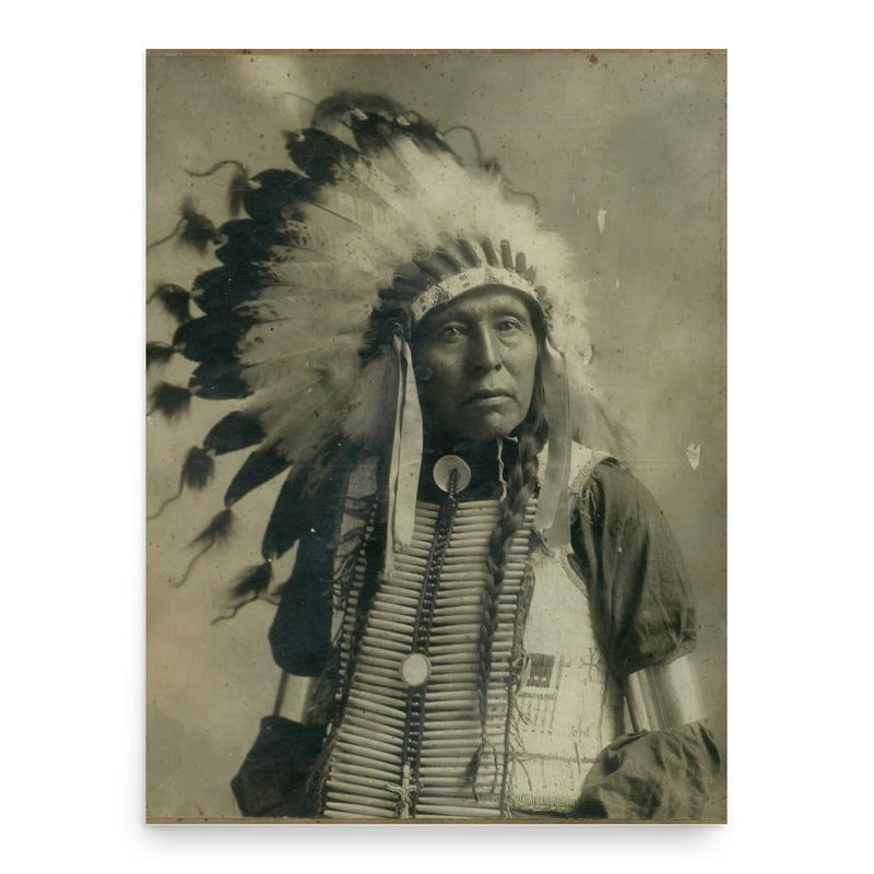 Flying Hawk poster print, in size 18x24 inches.