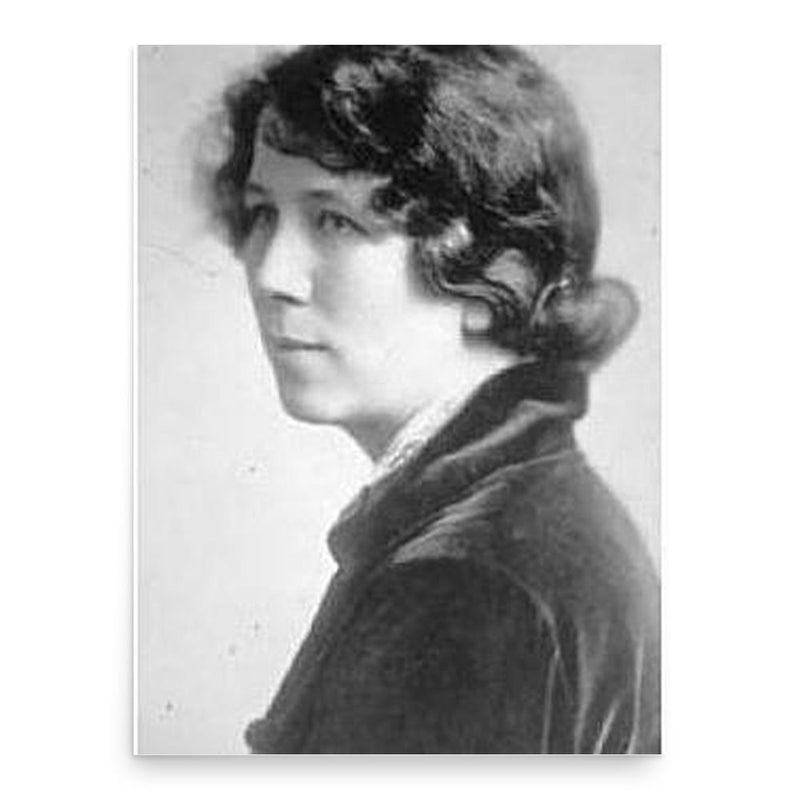 Fola La Follette poster print, in size 18x24 inches.