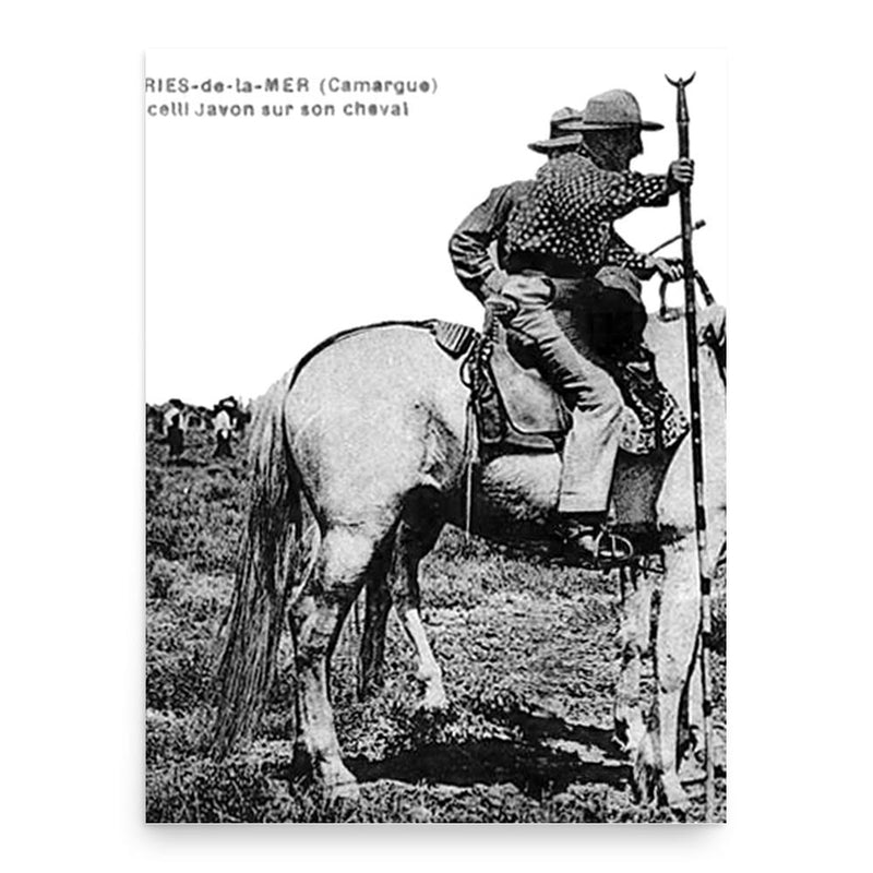 Folco de Baroncelli-Javon poster print, in size 18x24 inches.