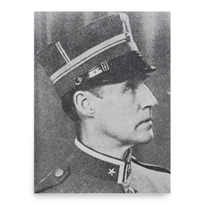 Folke Fleetwood poster print, in size 18x24 inches.