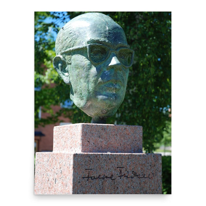 Folke Fridell poster print, in size 18x24 inches.