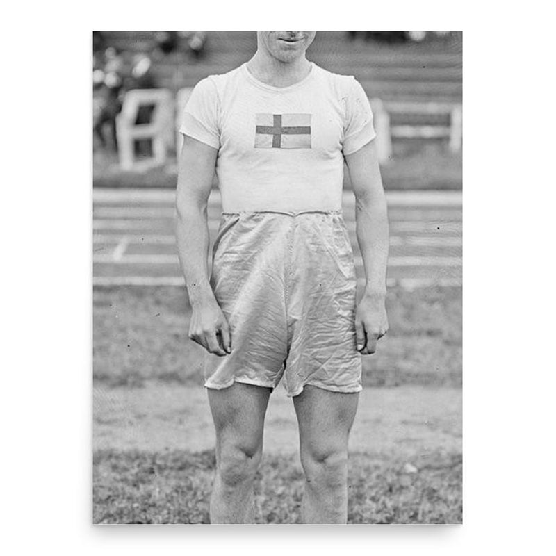 Folke Jansson poster print, in size 18x24 inches.