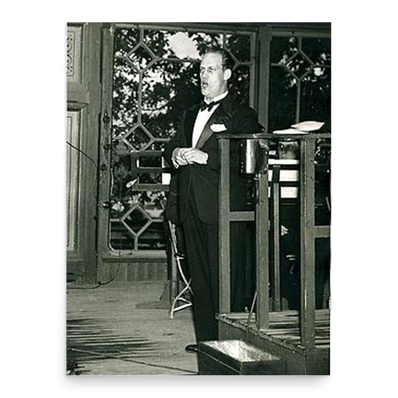 Folke Jonsson poster print, in size 18x24 inches.