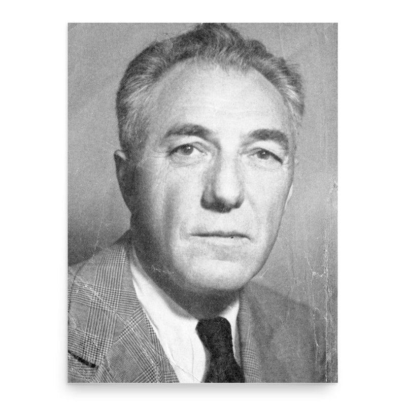 Ford Frick poster print, in size 18x24 inches.