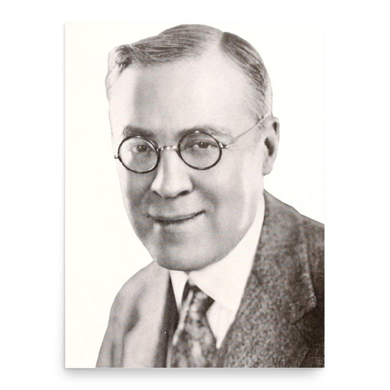 Forrest Halsey poster print, in size 18x24 inches.