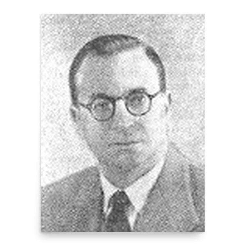 Fortunato Calcagno poster print, in size 18x24 inches.