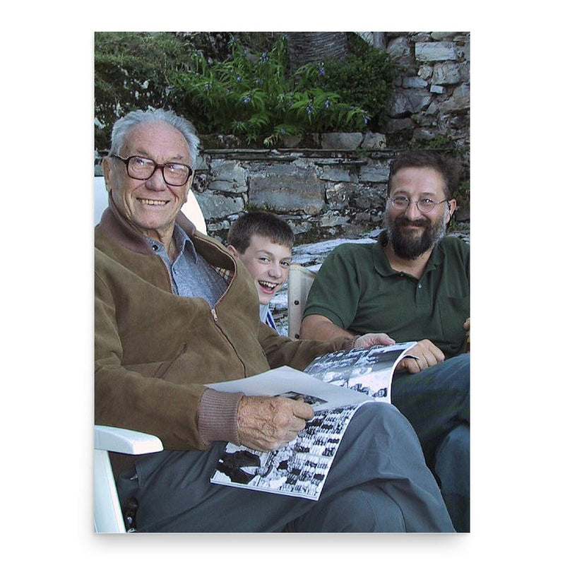 Fosco Maraini poster print, in size 18x24 inches.