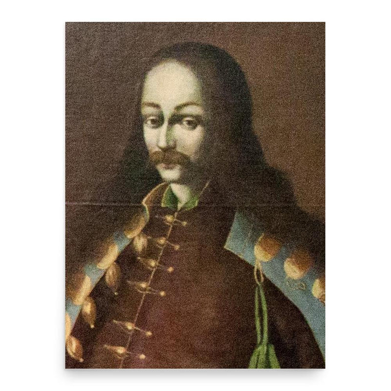 Fran Krsto Frankopan poster print, in size 18x24 inches.