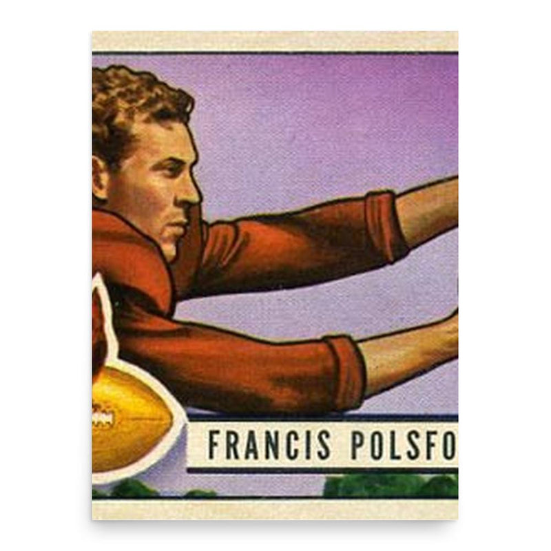 Fran Polsfoot poster print, in size 18x24 inches.