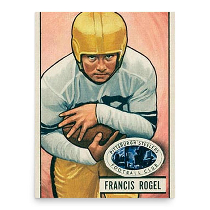 Fran Rogel poster print, in size 18x24 inches.