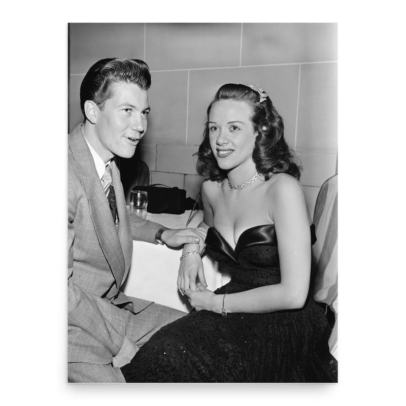 Fran Warren poster print, in size 18x24 inches.